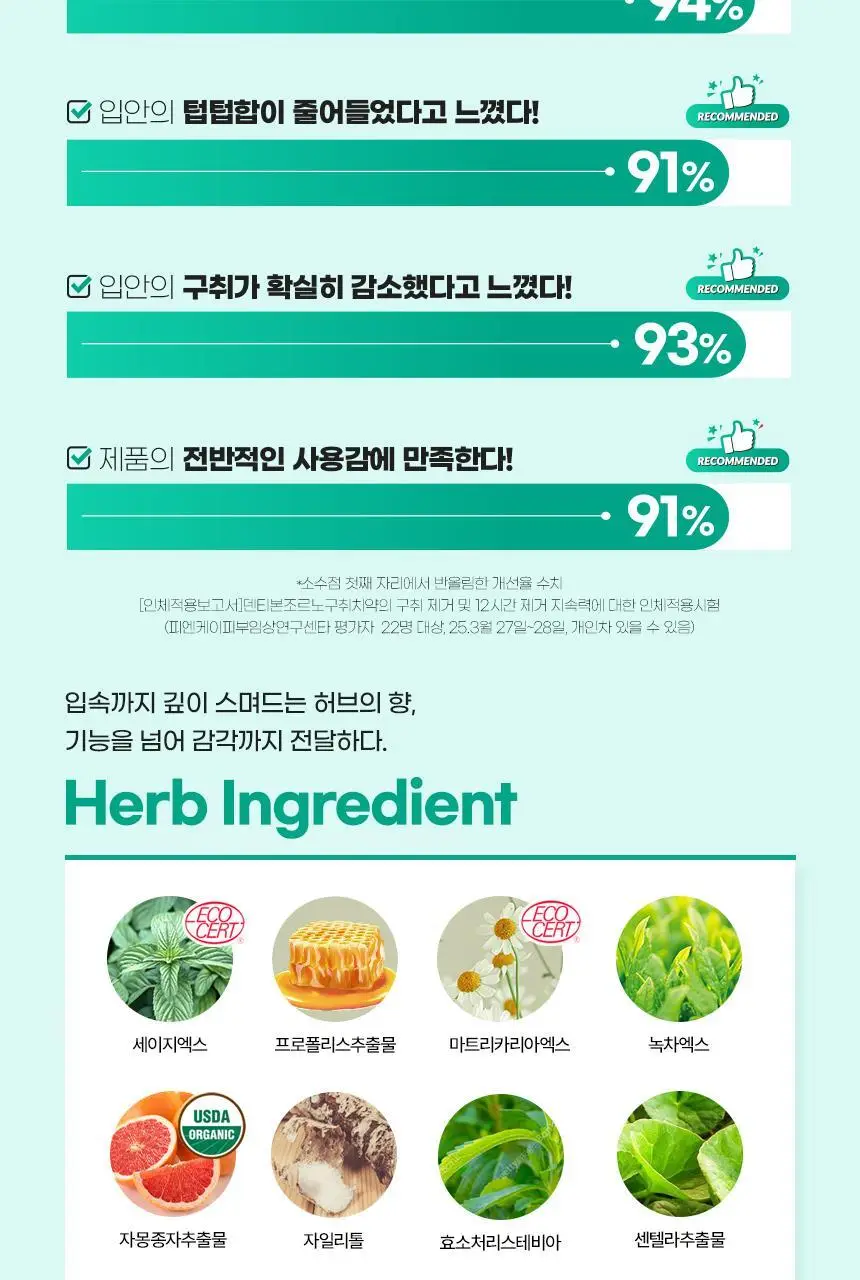 [NEW] 덴티본조르노 구취치약 허브민트향 100g 상세페이지 15